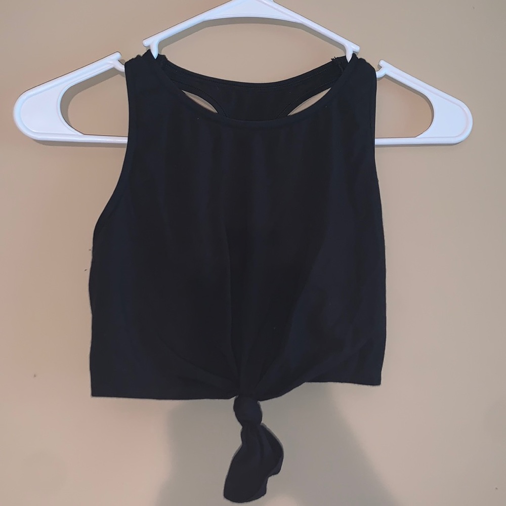 Tie Racerback CropTop - Picture 3 of 6